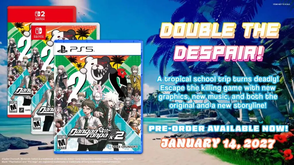 Imagen oficial de Danganronpa 2x2 (2)