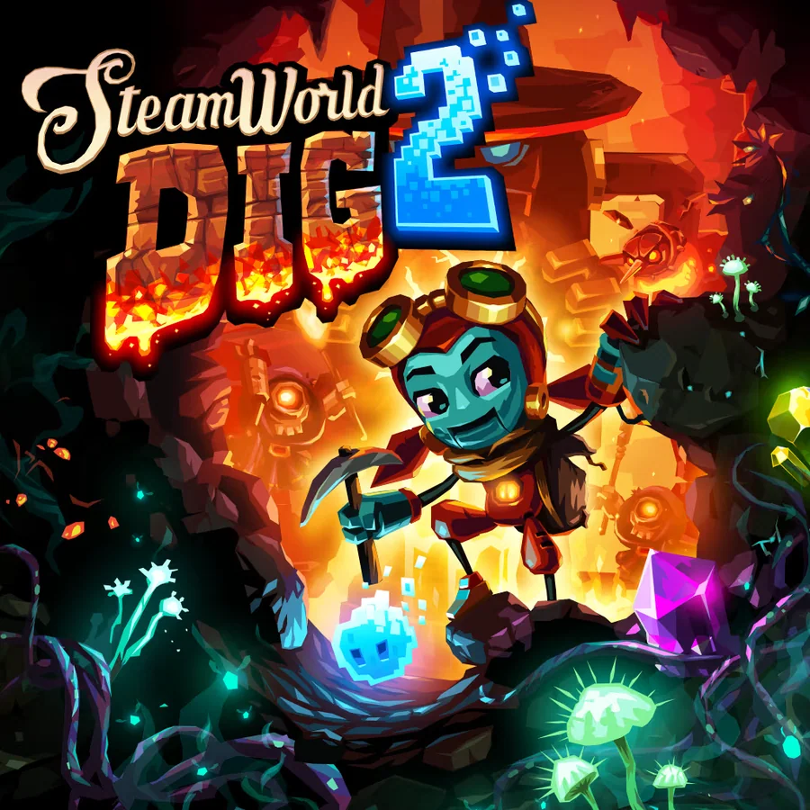 Carátula de SteamWorld Dig 2