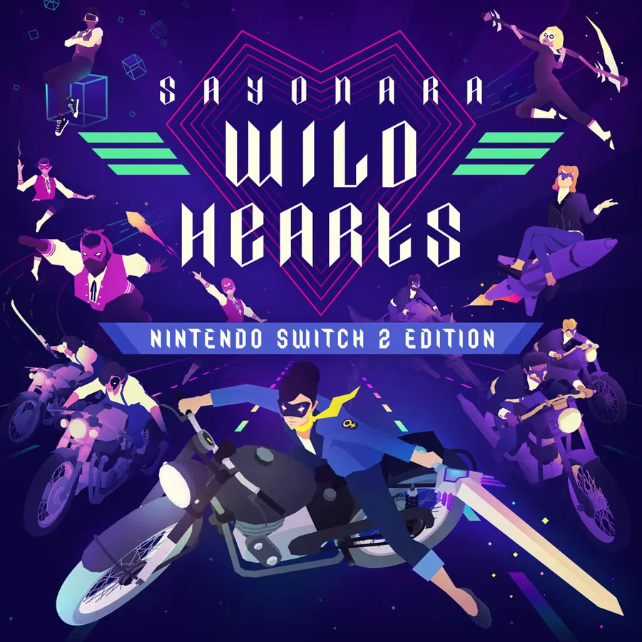Carátula de Sayonara Wild Hearts