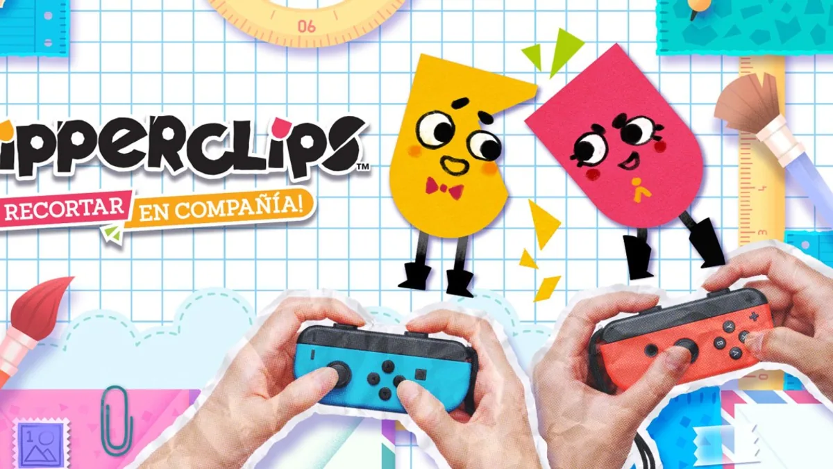 Carátula de Snipperclips – ¡A recortar en compañía!