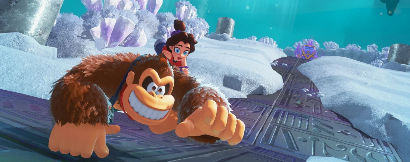 Imagen oficial de Donkey Kong Bananza
