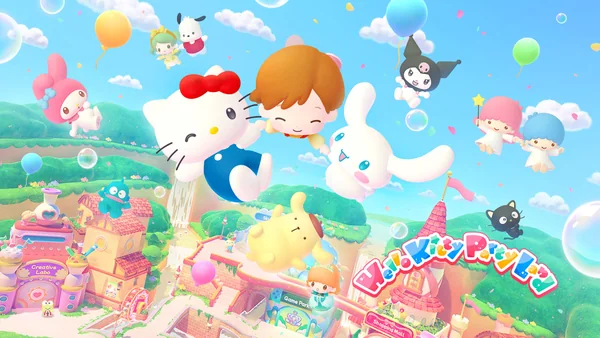Carátula de Hello Kitty Party Land