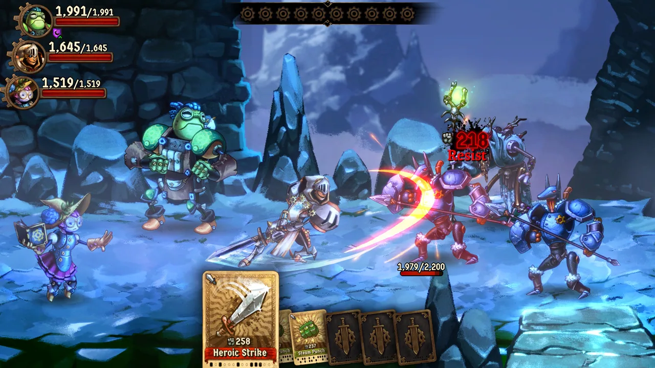 Imagen oficial de SteamWorld Quest: Hand of Gilgamech