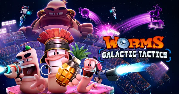 Carátula de Worms: Galactic Tactics