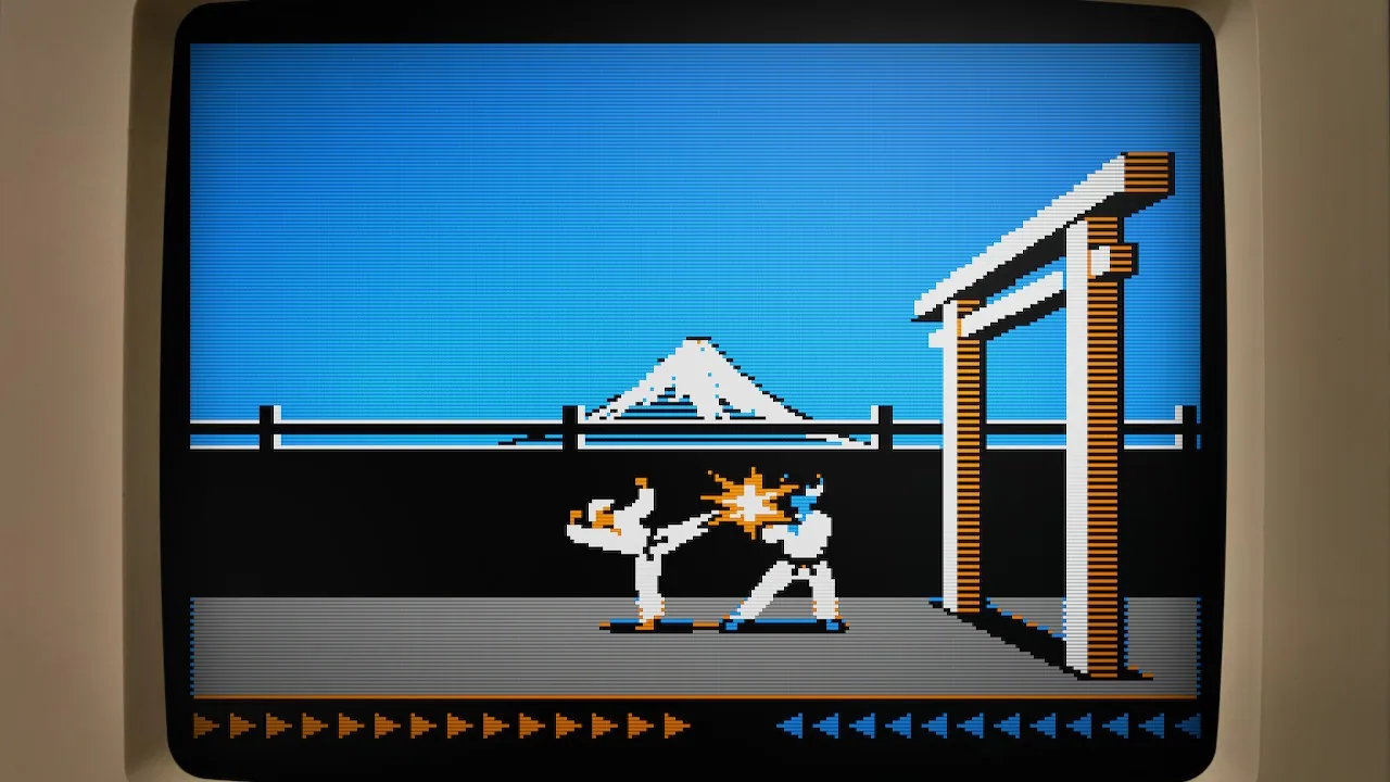 Imagen oficial de The Making of Karateka