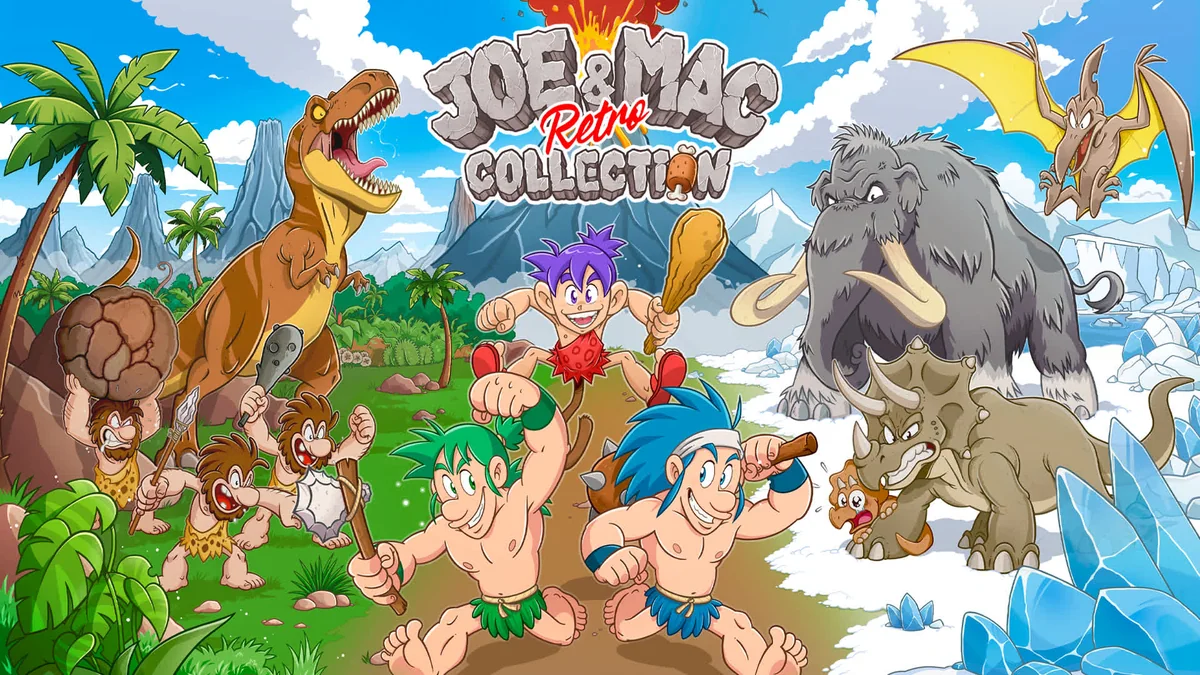 Carátula de Joe & Mac Retro Collection