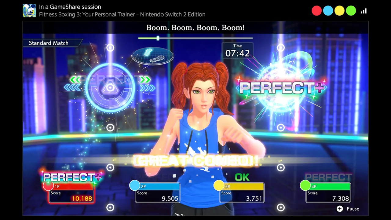 Imagen oficial de Fitness Boxing 3: Your Personal Trainer – Nintendo Switch 2 Edition (3)