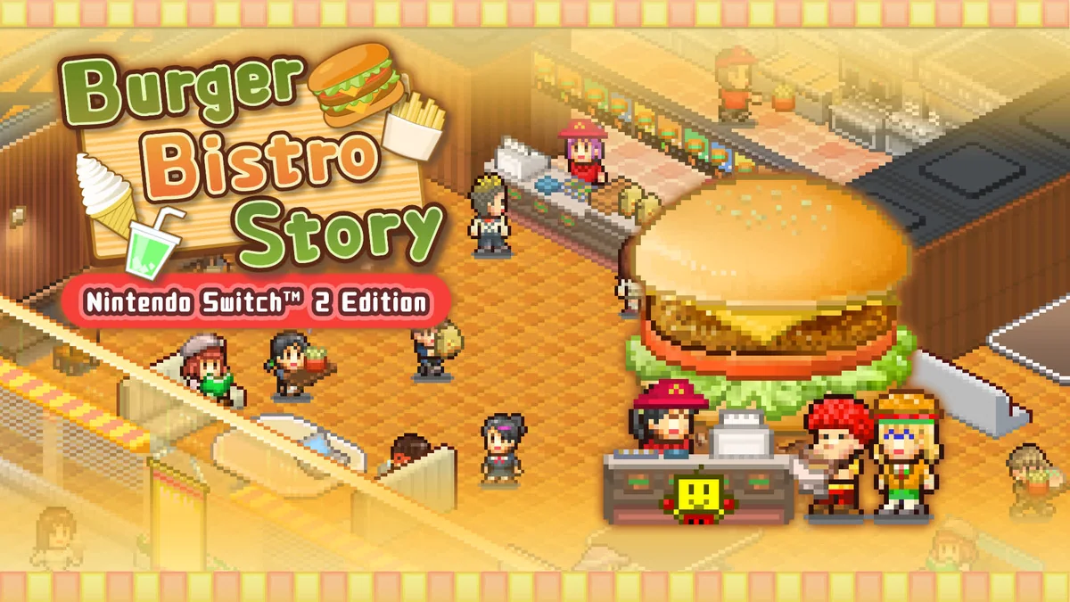 Carátula de Burger Bistro Story – Nintendo Switch™ 2 Edition