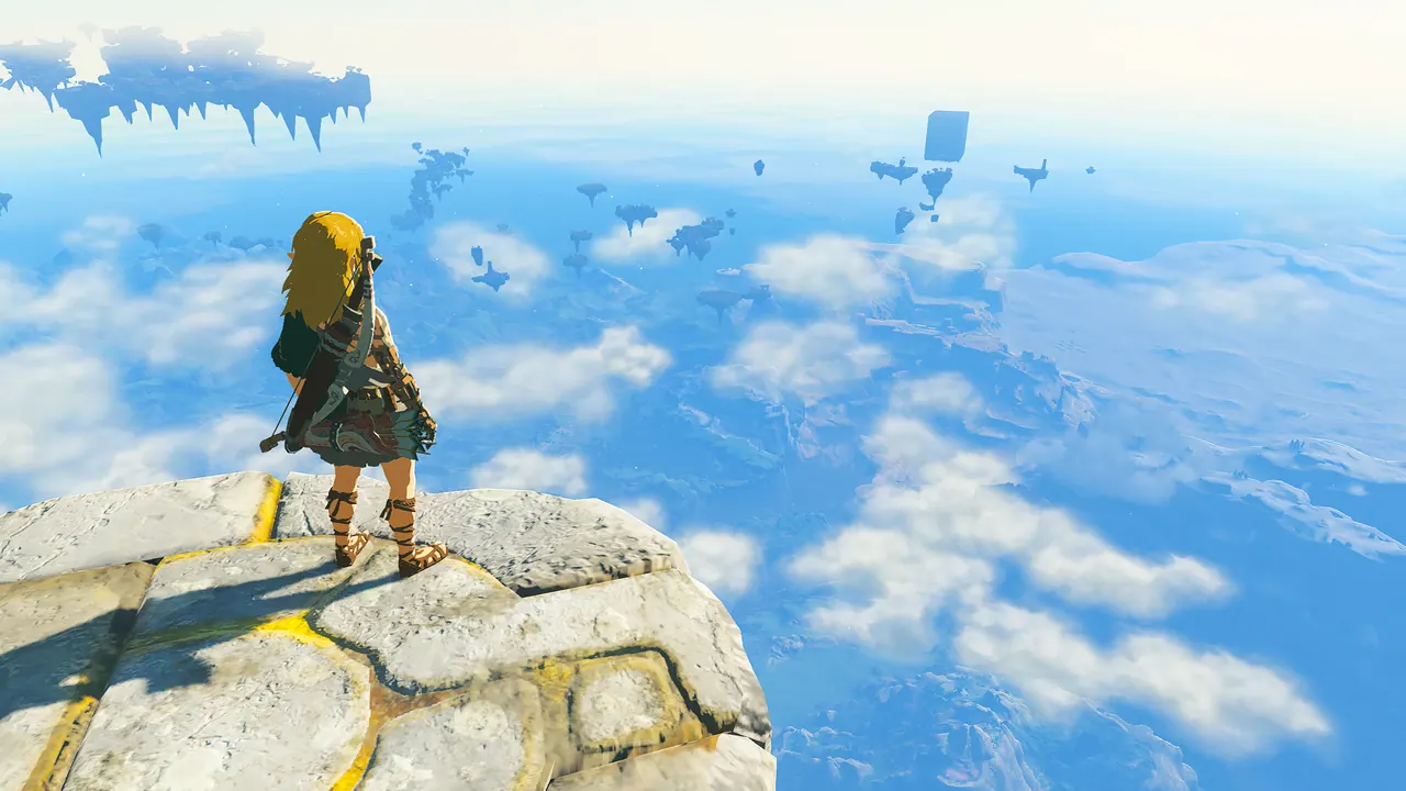 Imagen oficial de The Legend of Zelda: Tears of the Kingdom – Nintendo Switch 2 Edition