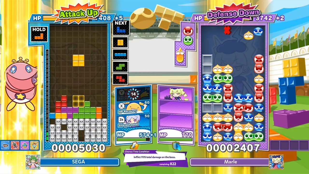 Imagen oficial de Puyo Puyo Tetris (2)