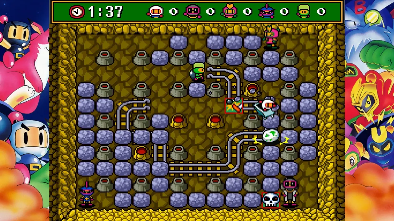 Imagen oficial de SUPER BOMBERMAN COLLECTION - Nintendo Switch 2 Edition (3)