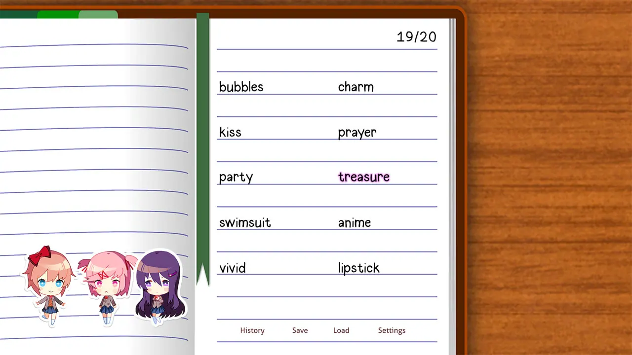 Imagen oficial de Doki Doki Literature Club Plus! (3)