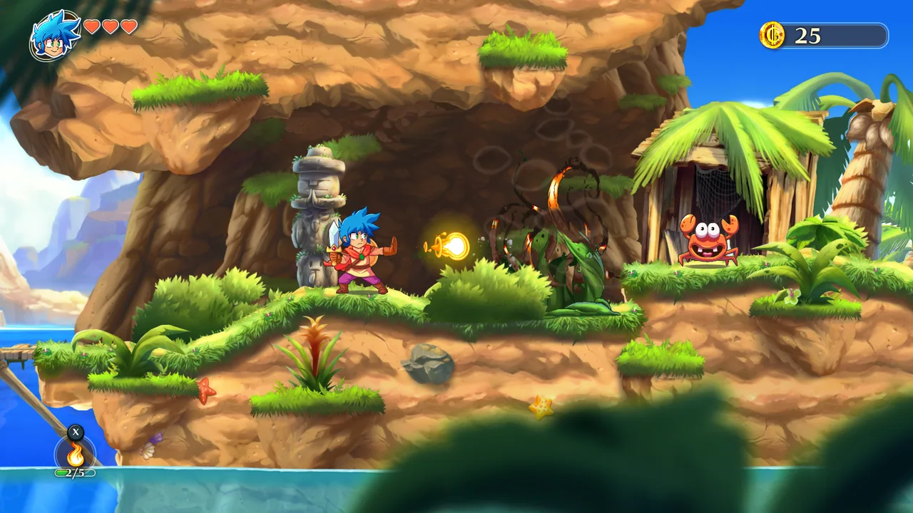 Imagen oficial de Monster Boy and the Cursed Kingdom