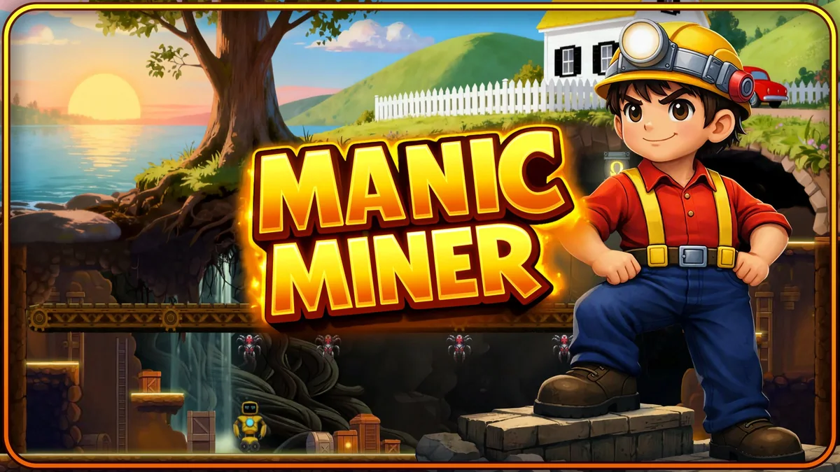 Carátula de MANIC MINER