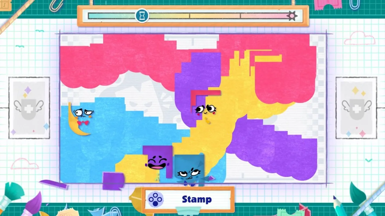 Captura oficial de Snipperclips – ¡A recortar en compañía!