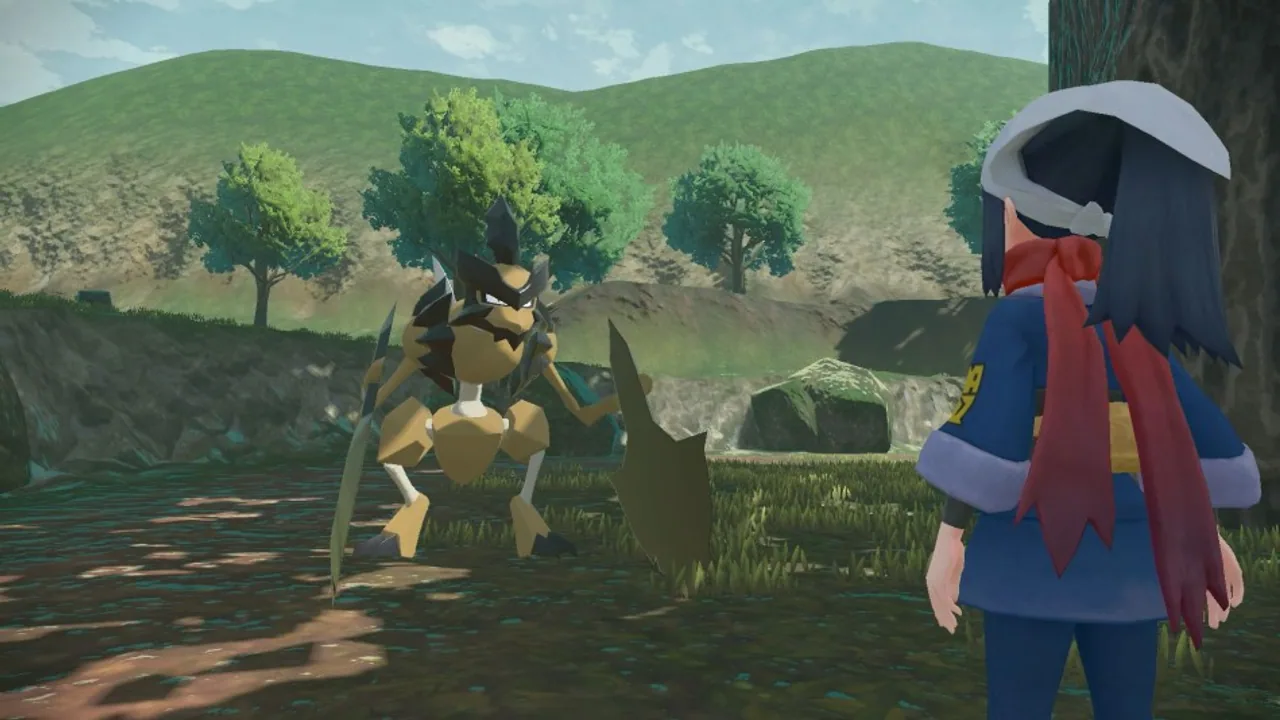 Captura oficial de Leyendas Pokémon: Arceus