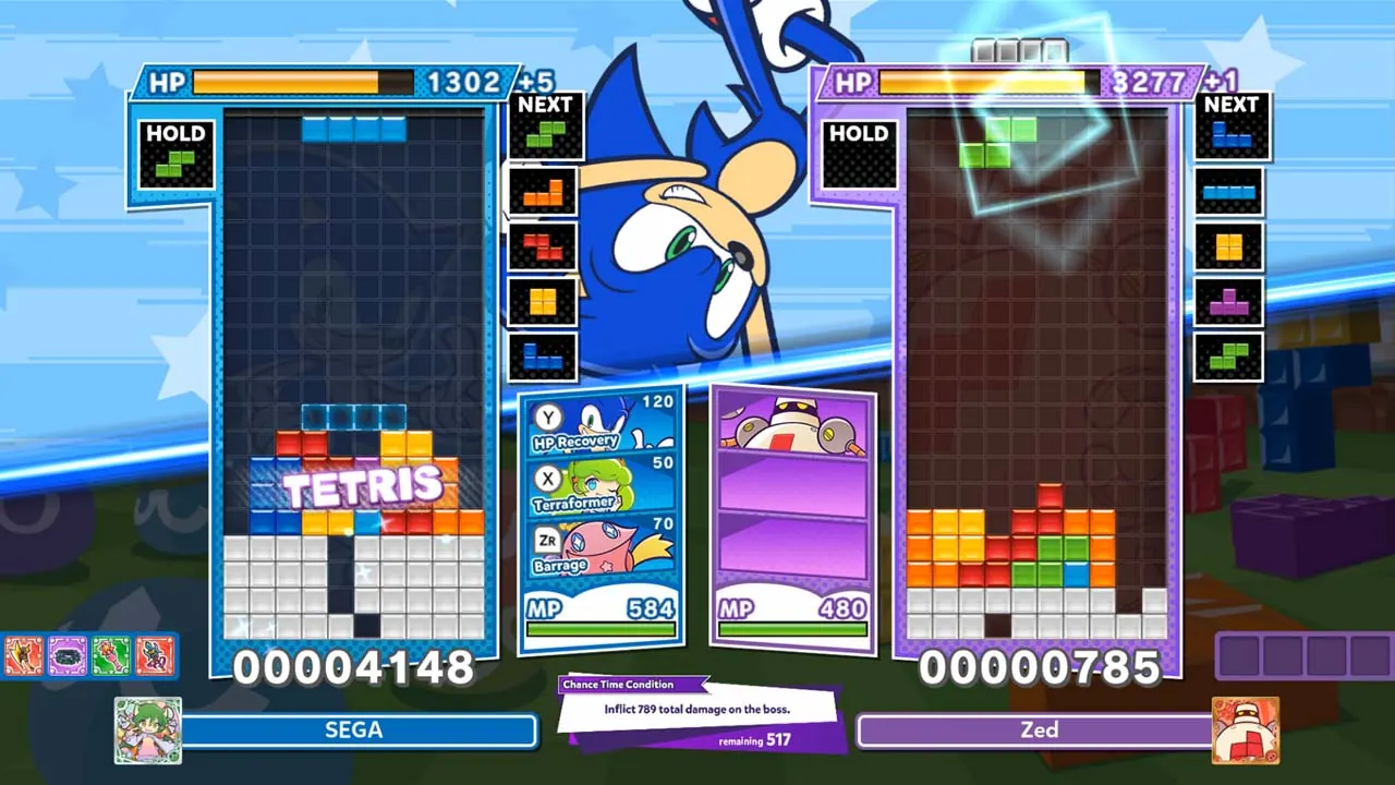 Imagen oficial de Puyo Puyo Tetris