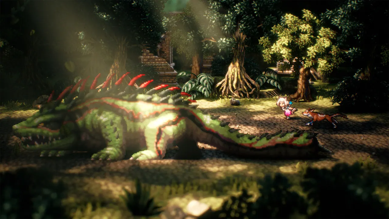 Imagen oficial de OCTOPATH TRAVELER II