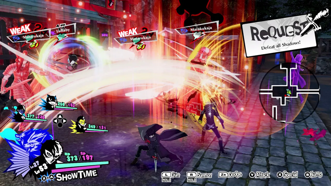 Imagen oficial de Persona® 5 Strikers