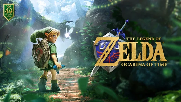 Carátula de The Legend of Zelda: Ocarina of Time