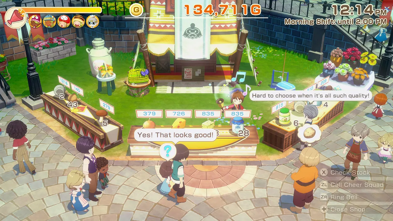 Imagen oficial de Story of Seasons: Grand Bazaar Nintendo Switch 2 Edition (3)