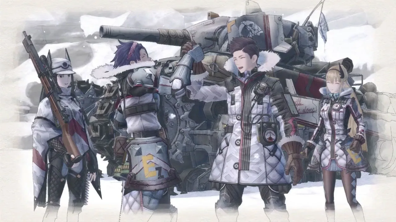 Imagen oficial de Valkyria Chronicles 4