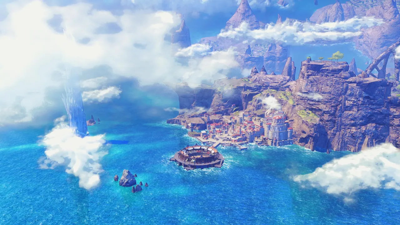 Imagen oficial de Xenoblade Genesis