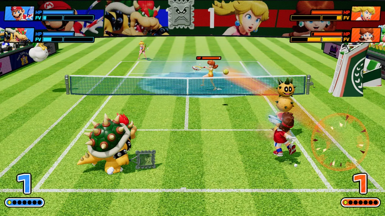 Imagen oficial de Mario Tennis Fever