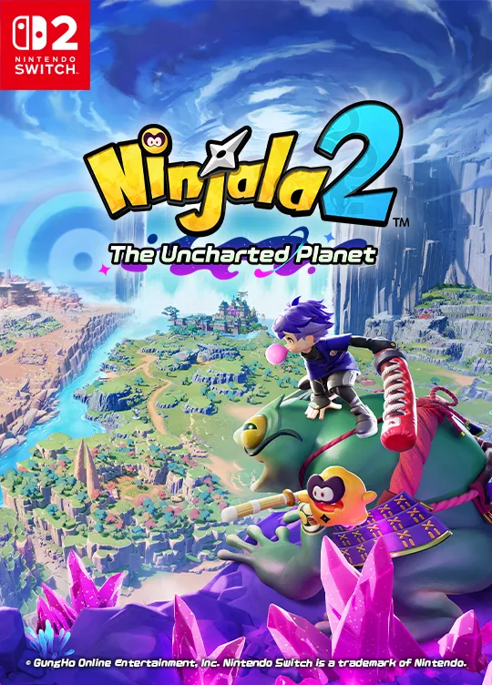 Carátula de Ninjala 2: The Uncharted Planet