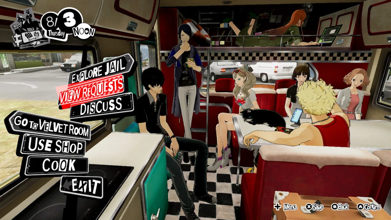 Imagen oficial de Persona® 5 Strikers (3)