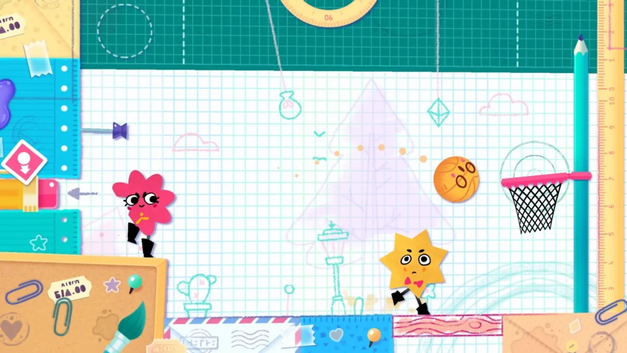 Captura oficial de Snipperclips – ¡A recortar en compañía!