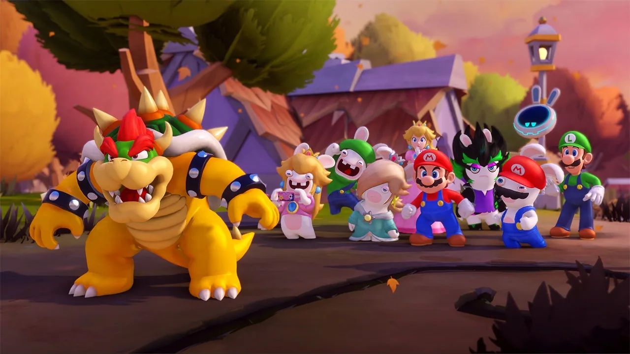 Imagen oficial de Mario + Rabbids Sparks of Hope