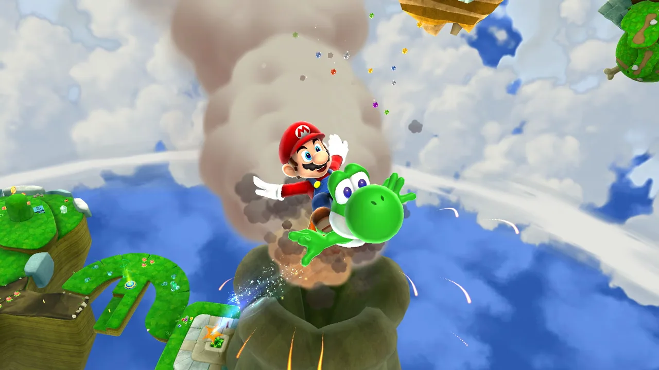 Imagen oficial de Super Mario Galaxy + Super Mario Galaxy 2