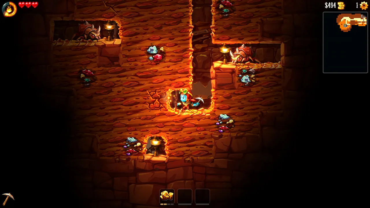 Imagen oficial de SteamWorld Dig 2