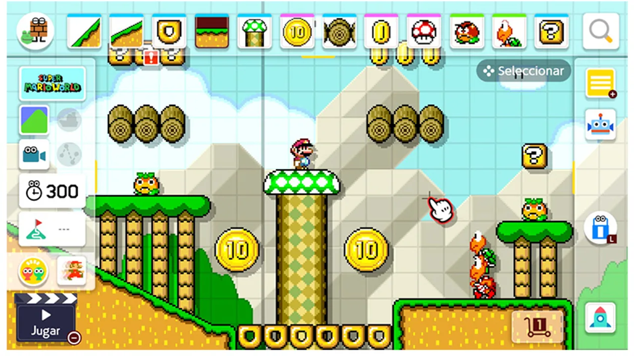 Imagen oficial de Super Mario Maker 2