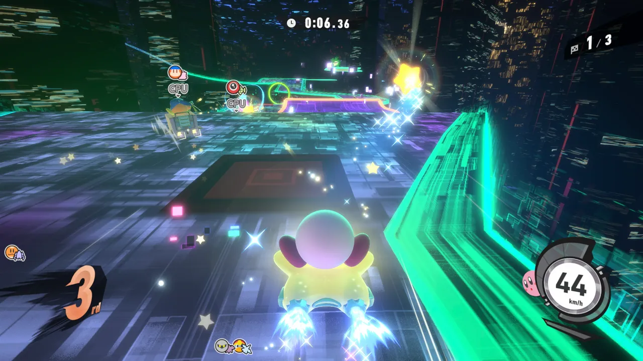Imagen oficial de Kirby Air Riders