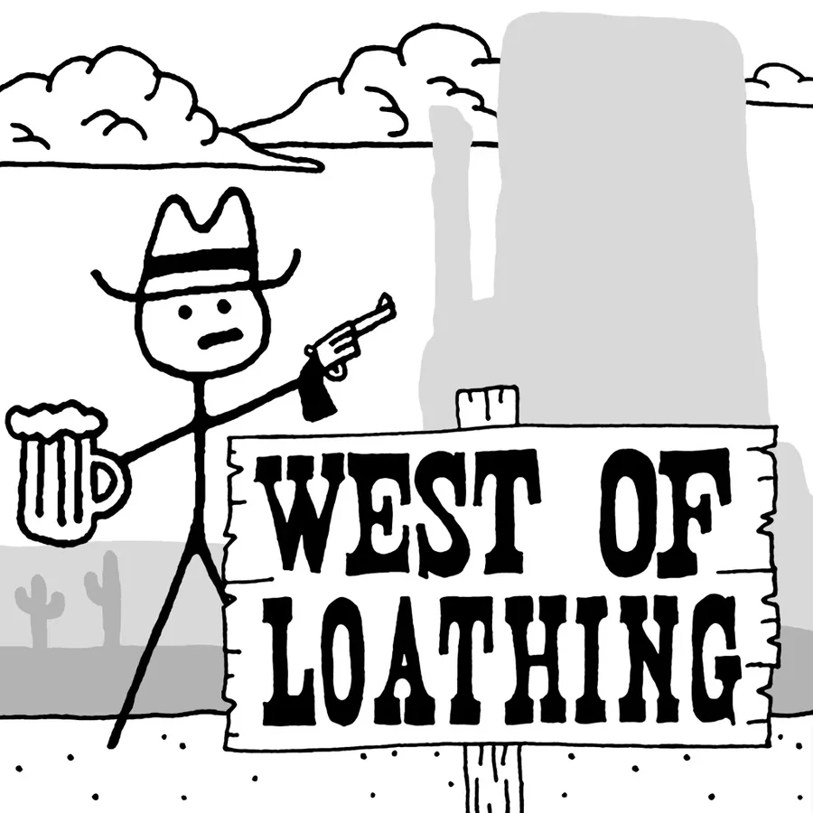 Carátula de West of Loathing