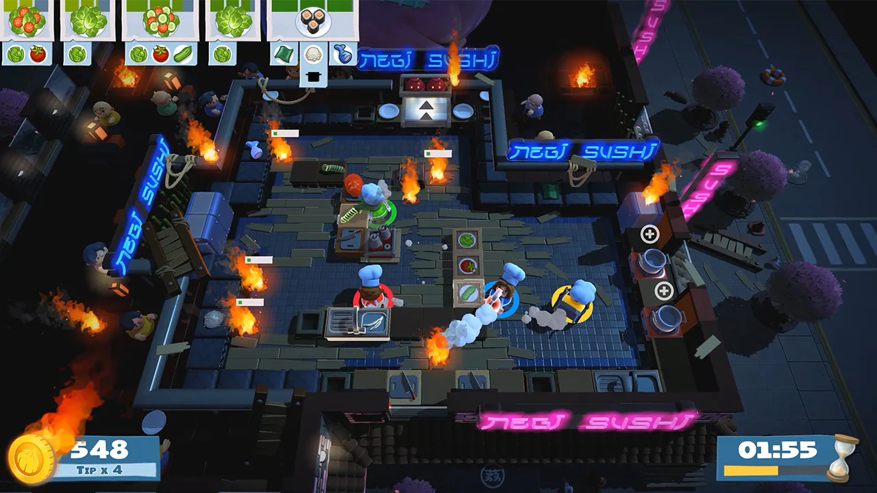 Imagen oficial de Overcooked! 2