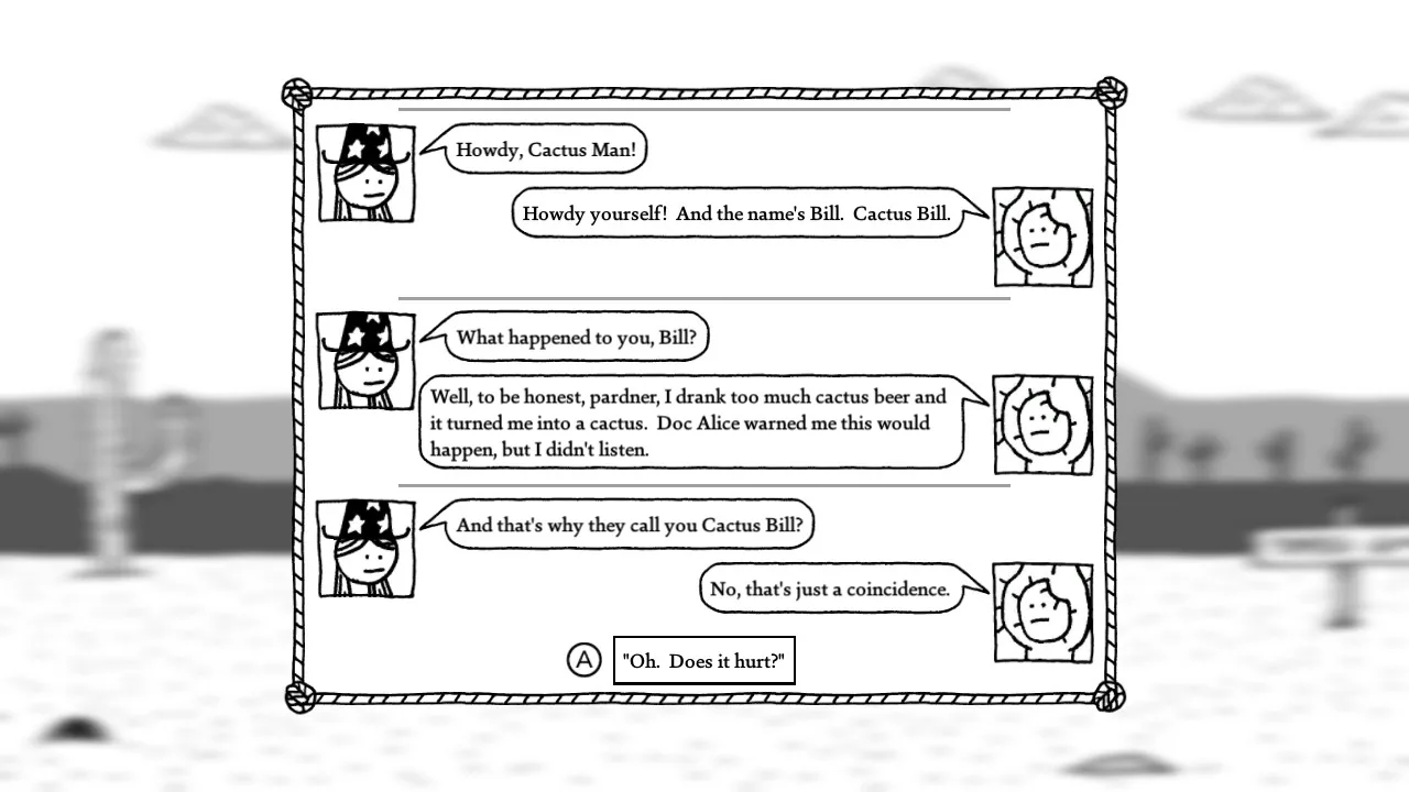 Imagen oficial de West of Loathing (2)