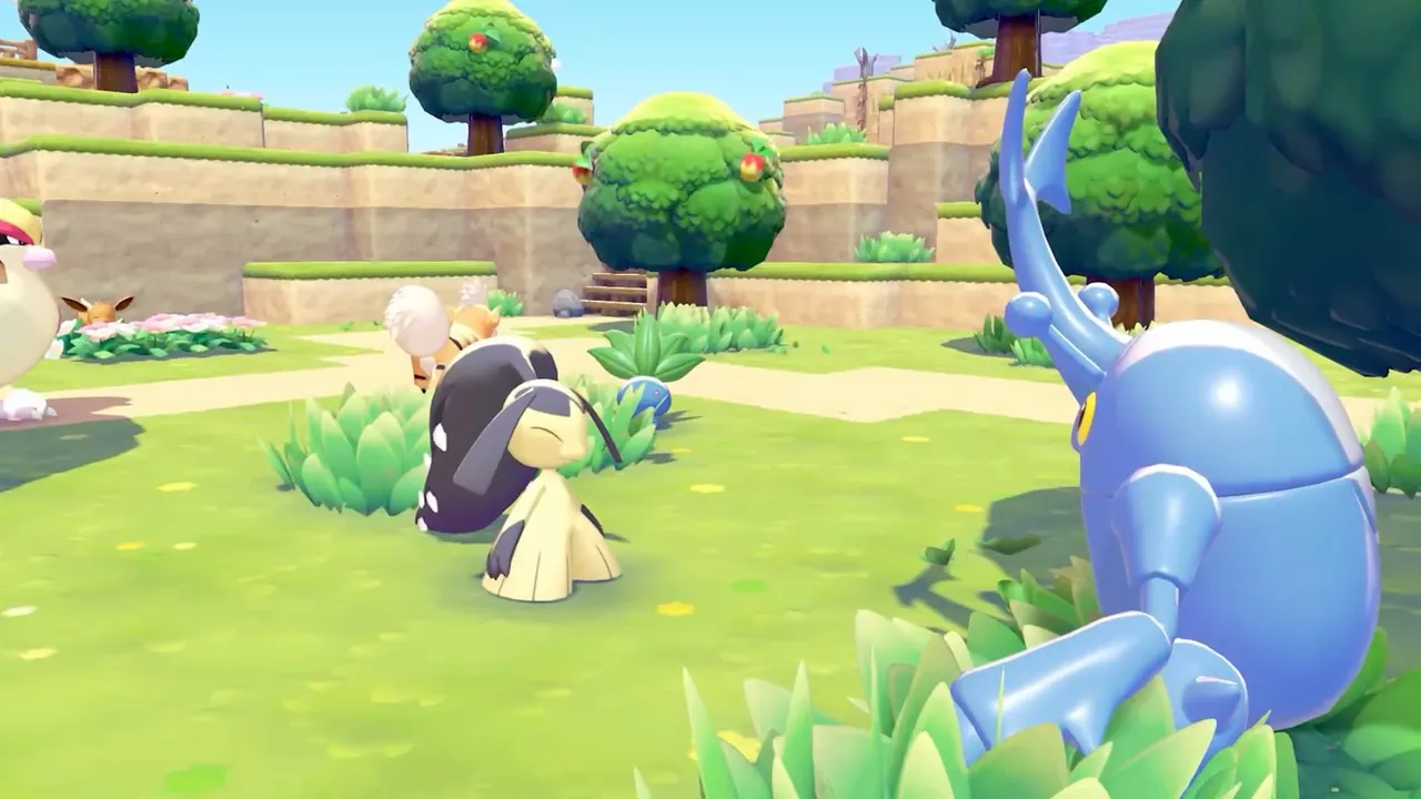 Imagen oficial de Pokémon Pokopia
