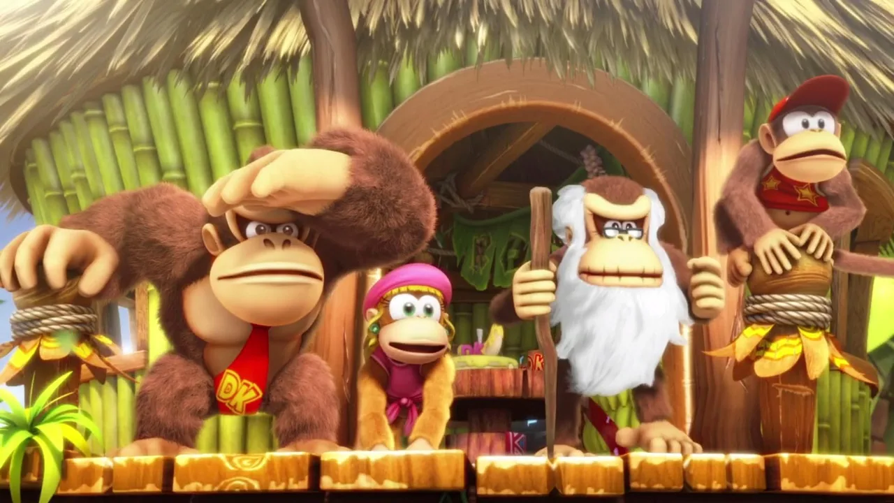Imagen oficial de Donkey Kong Country: Tropical Freeze