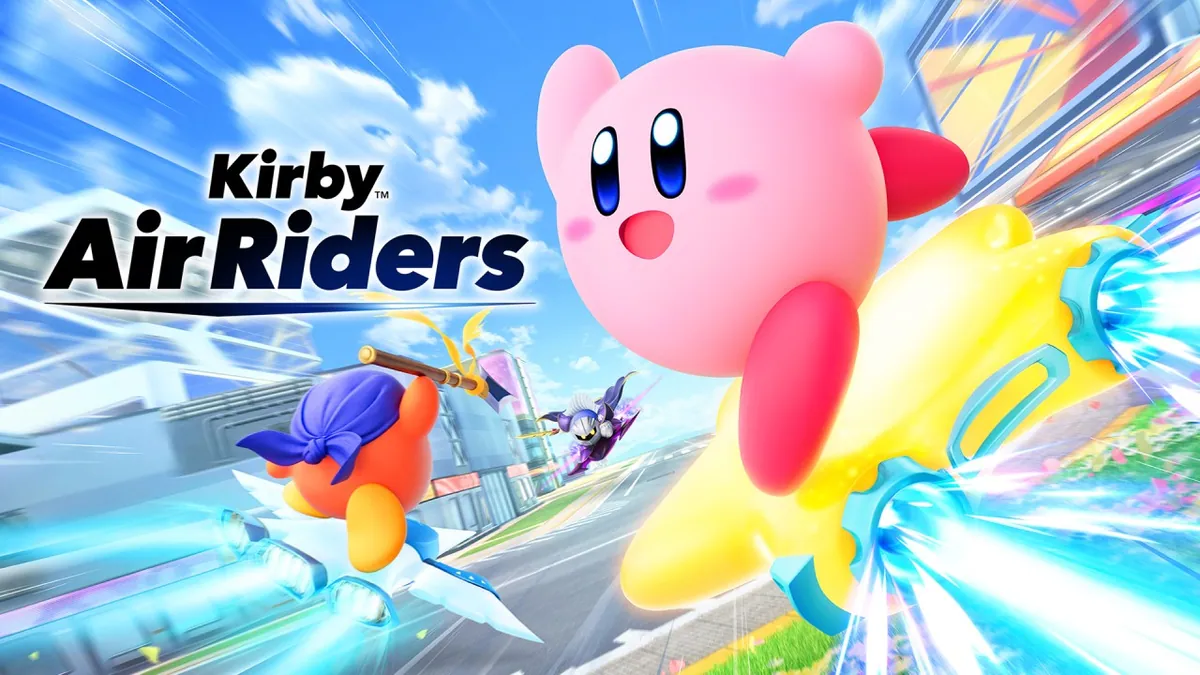 Carátula de Kirby Air Riders