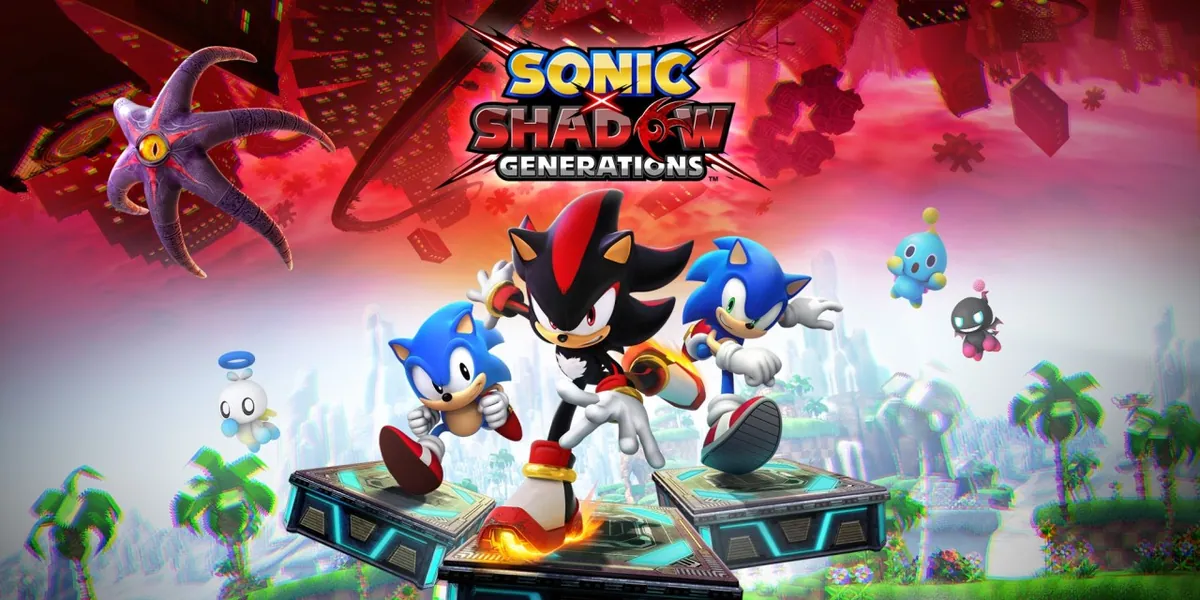Carátula de SONIC X SHADOW GENERATIONS