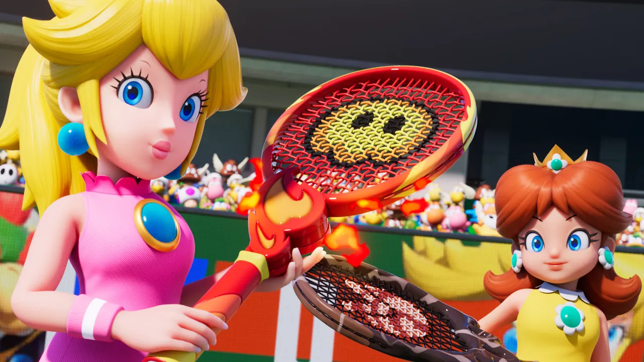 Imagen oficial de Mario Tennis Fever (2)