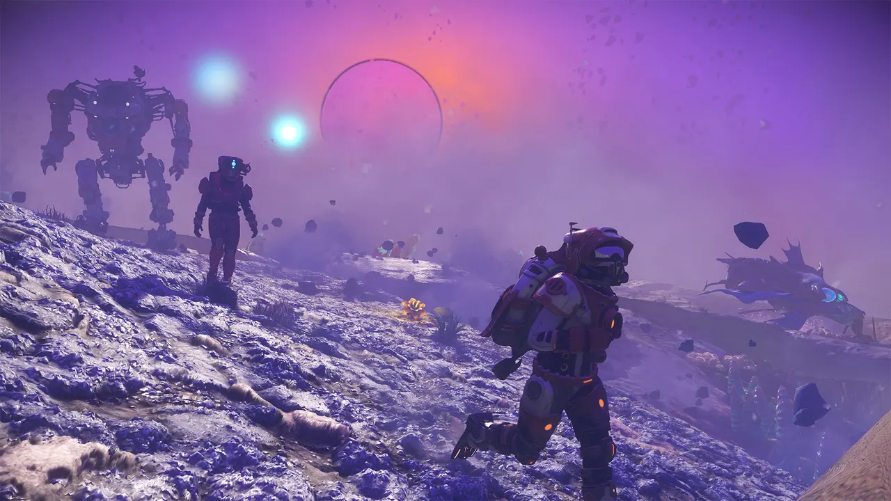 Imagen oficial de No Man's Sky – Nintendo Switch 2 Edition