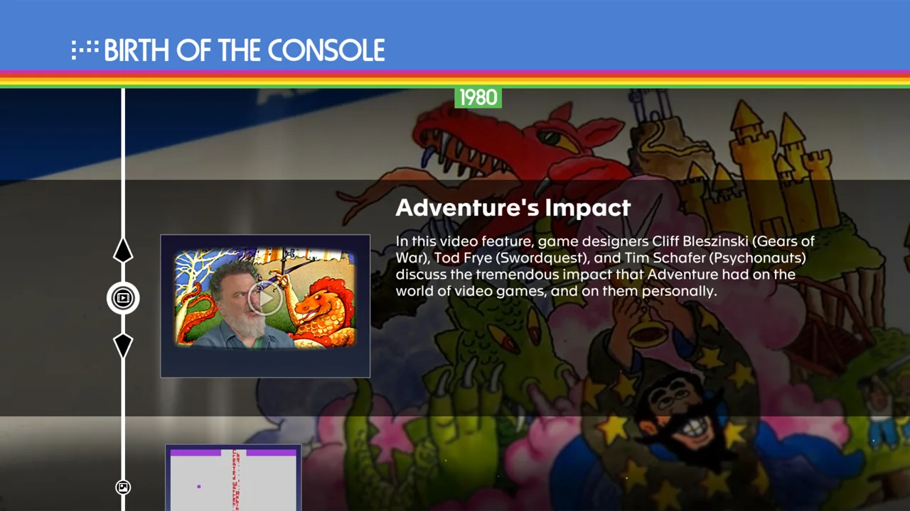 Imagen oficial de Atari 50: The Anniversary Celebration