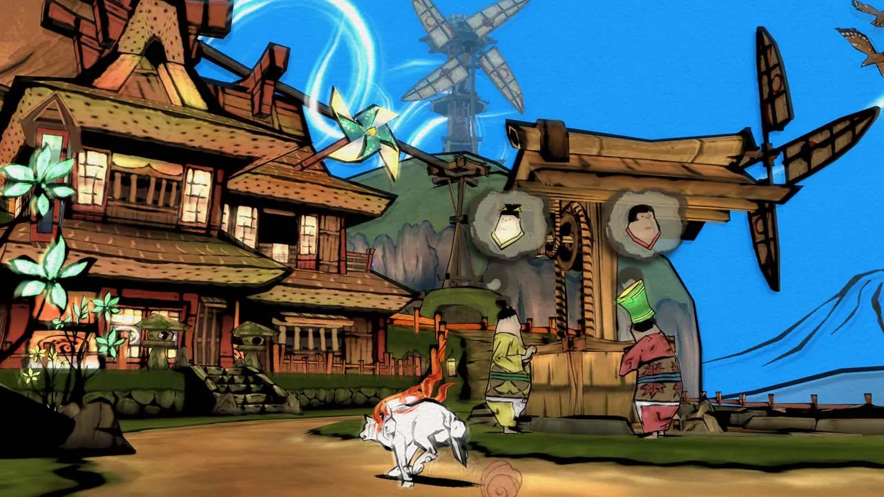 Imagen oficial de ŌKAMI HD