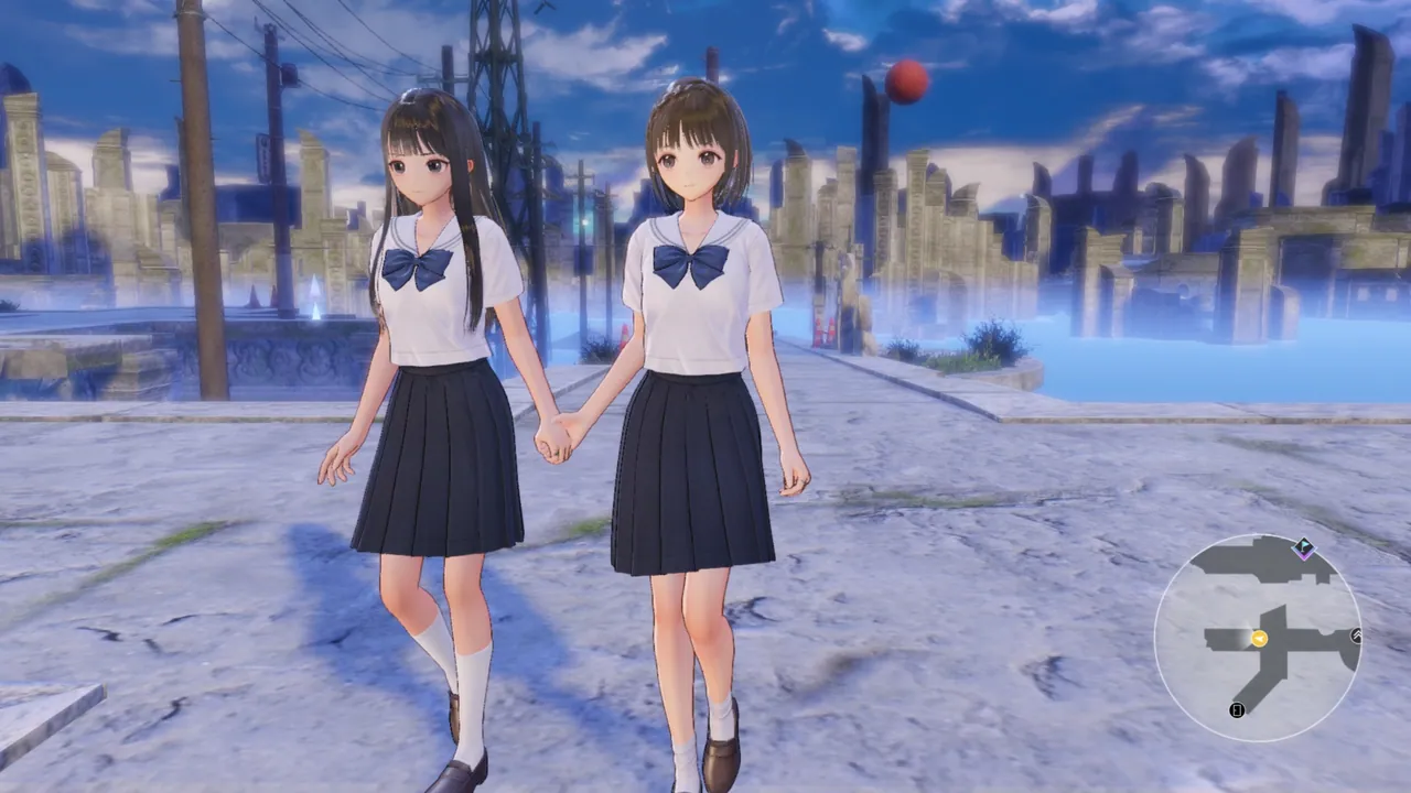 Imagen oficial de BLUE REFLECTION Quartet (3)