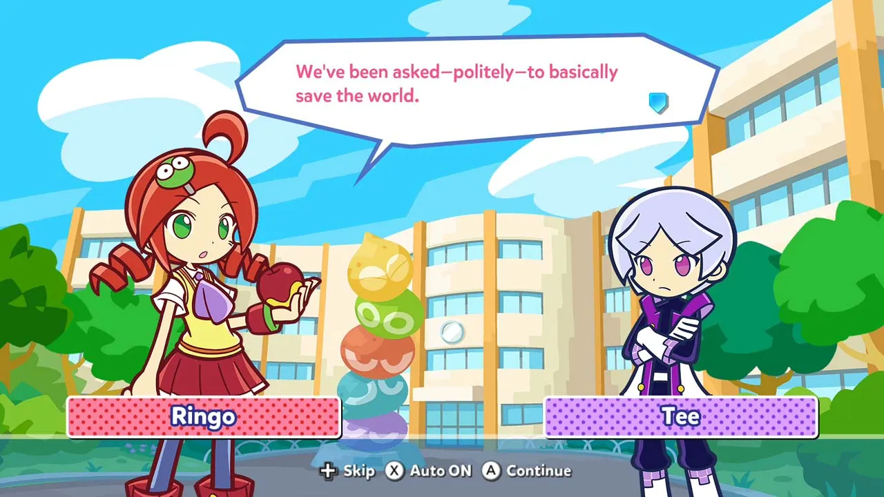 Imagen oficial de Puyo Puyo Tetris (3)