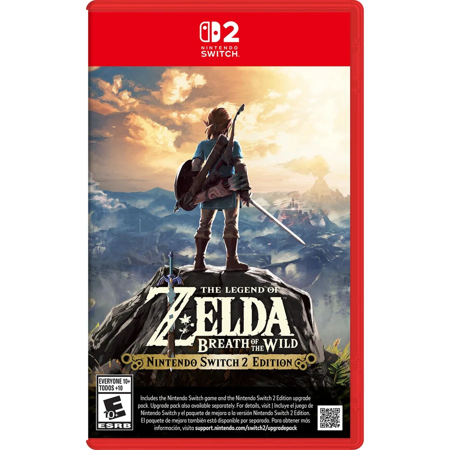 Carátula de The Legend of Zelda: Breath of the Wild – Nintendo Switch 2 Edition